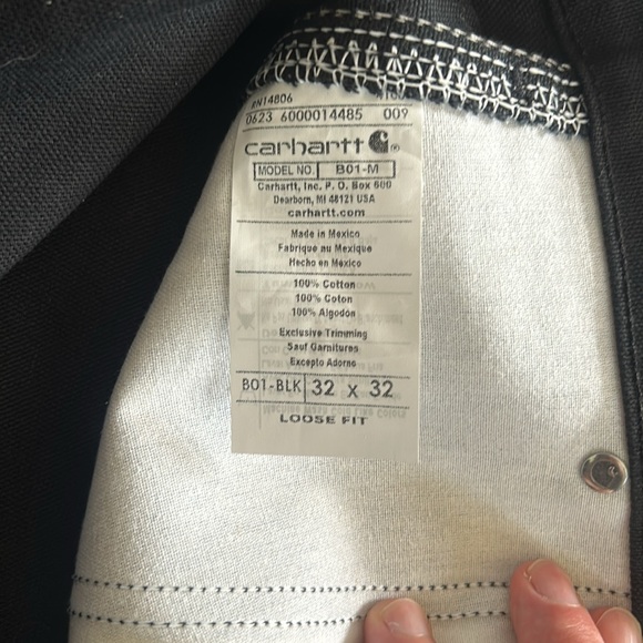 Carhartt Mens Loose Fit Firm Duck Double-Front Utility Work Pant (new) - Picture 5 of 5